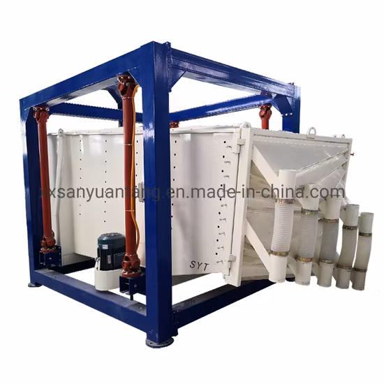 産業旋回振動スクリーン機械長方形の振動砂スクリーンの分離器